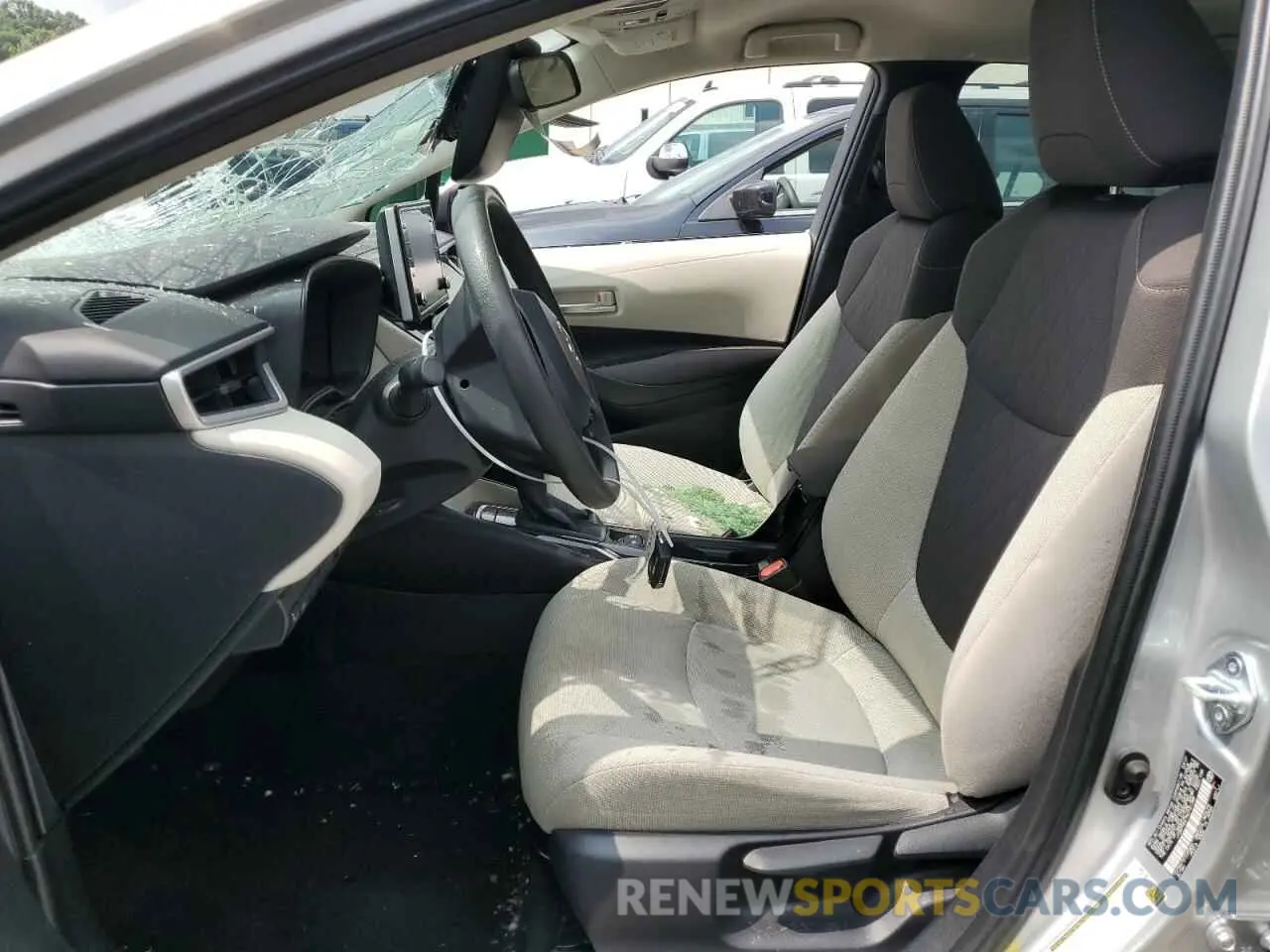 7 Photograph of a damaged car JTDEPMAE7MJ181388 TOYOTA COROLLA 2021