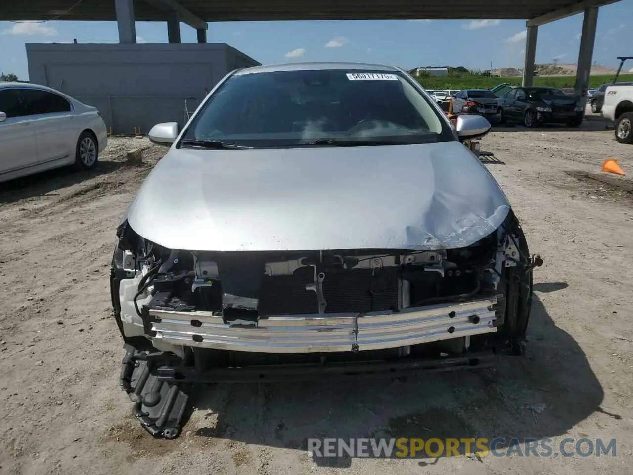 5 Photograph of a damaged car JTDEPMAE7MJ186994 TOYOTA COROLLA 2021