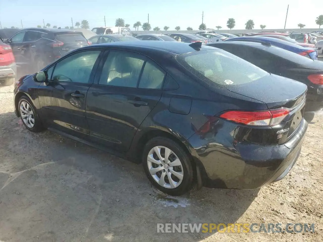 2 Photograph of a damaged car JTDEPMAE7MJ187837 TOYOTA COROLLA 2021