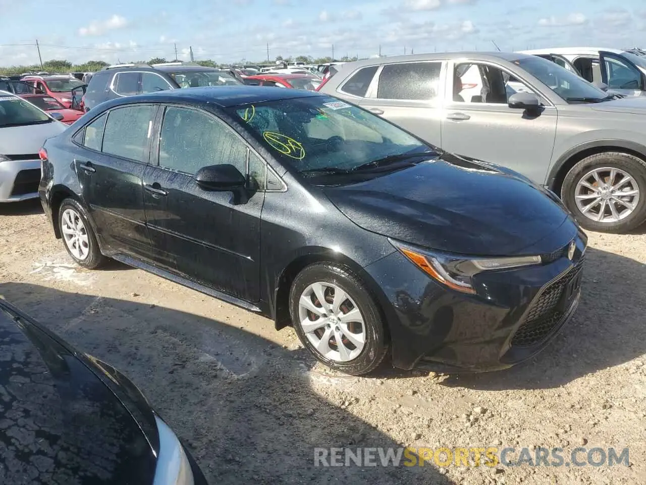 4 Photograph of a damaged car JTDEPMAE7MJ187837 TOYOTA COROLLA 2021