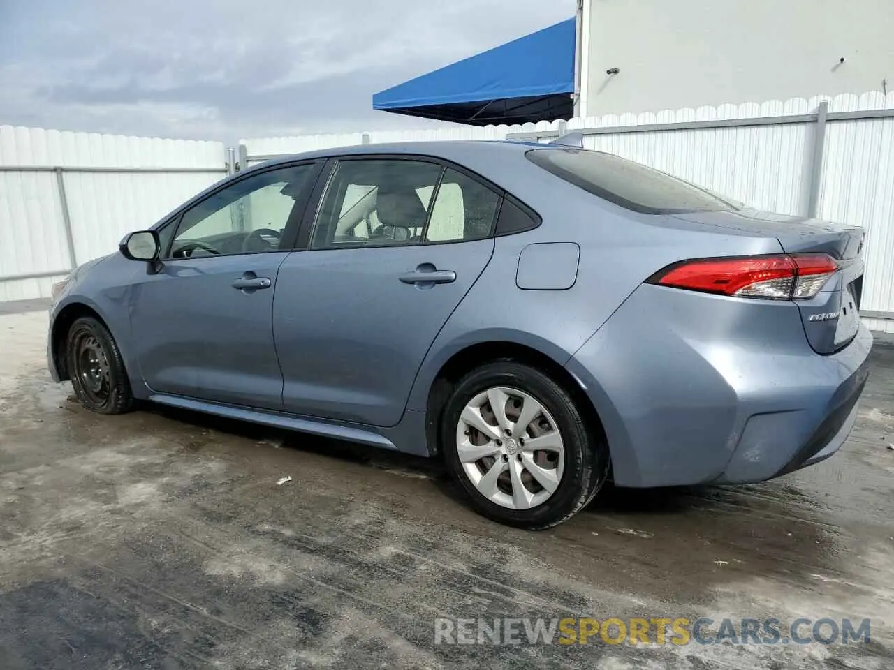 2 Photograph of a damaged car JTDEPMAE7MJ189586 TOYOTA COROLLA 2021