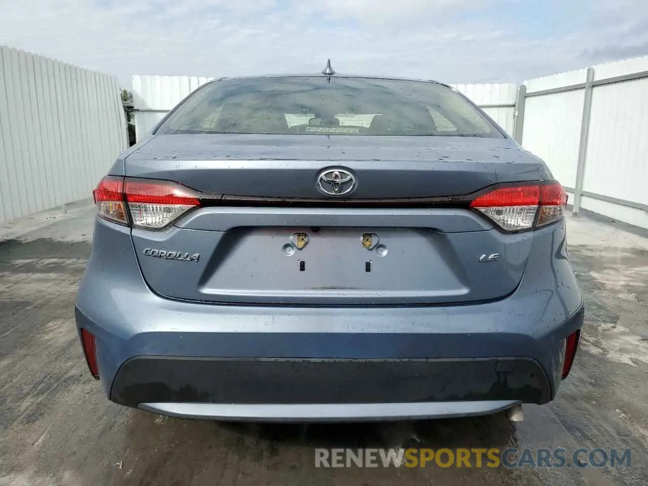 6 Photograph of a damaged car JTDEPMAE7MJ189586 TOYOTA COROLLA 2021