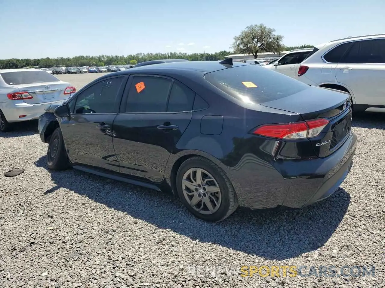 2 Photograph of a damaged car JTDEPMAE8MJ118557 TOYOTA COROLLA 2021