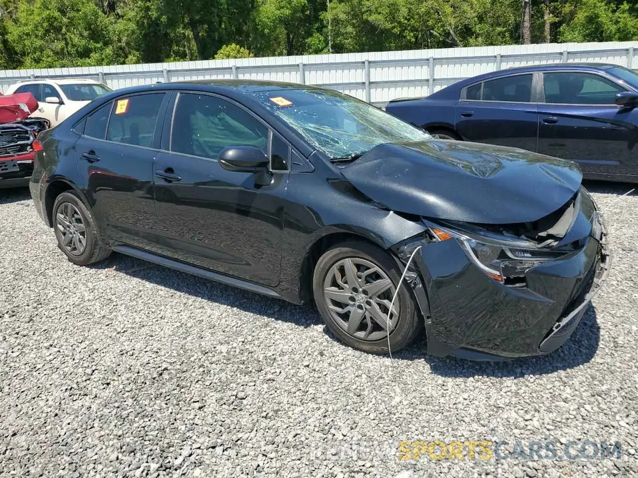 4 Photograph of a damaged car JTDEPMAE8MJ118557 TOYOTA COROLLA 2021