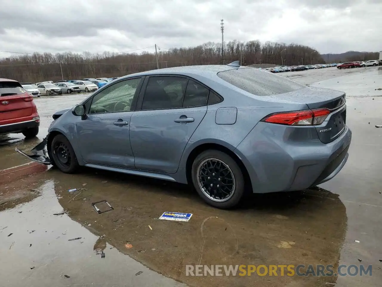 2 Photograph of a damaged car JTDEPMAE8MJ118686 TOYOTA COROLLA 2021