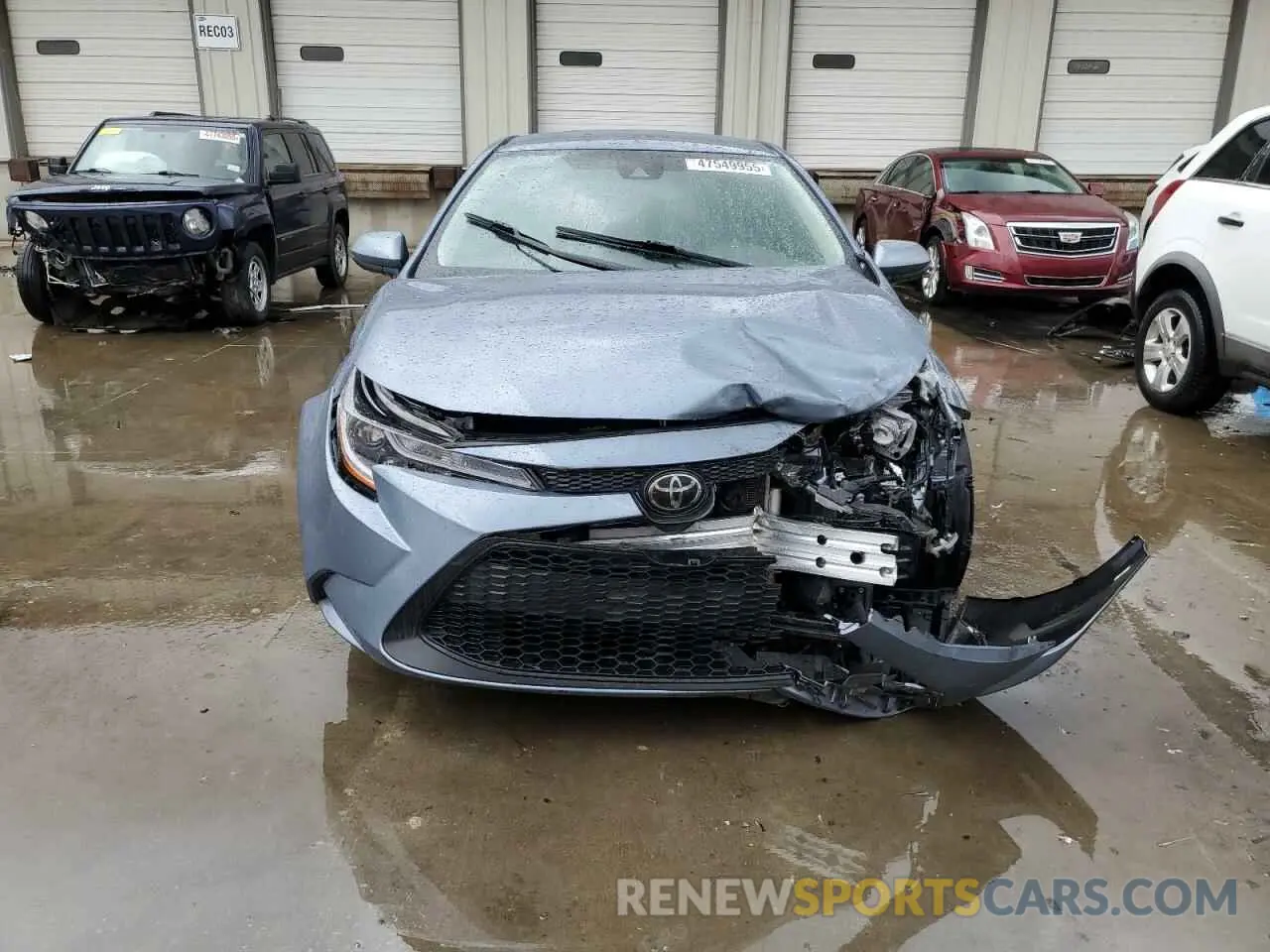 5 Photograph of a damaged car JTDEPMAE8MJ118686 TOYOTA COROLLA 2021