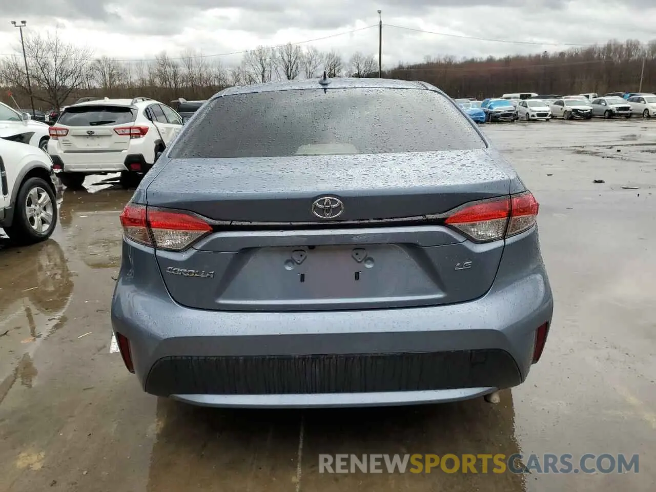 6 Photograph of a damaged car JTDEPMAE8MJ118686 TOYOTA COROLLA 2021