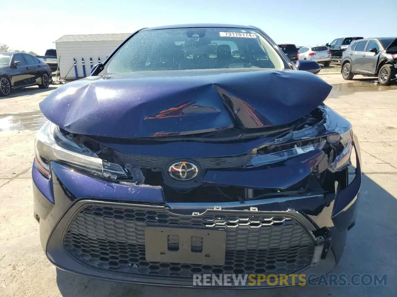 5 Photograph of a damaged car JTDEPMAE8MJ119983 TOYOTA COROLLA 2021