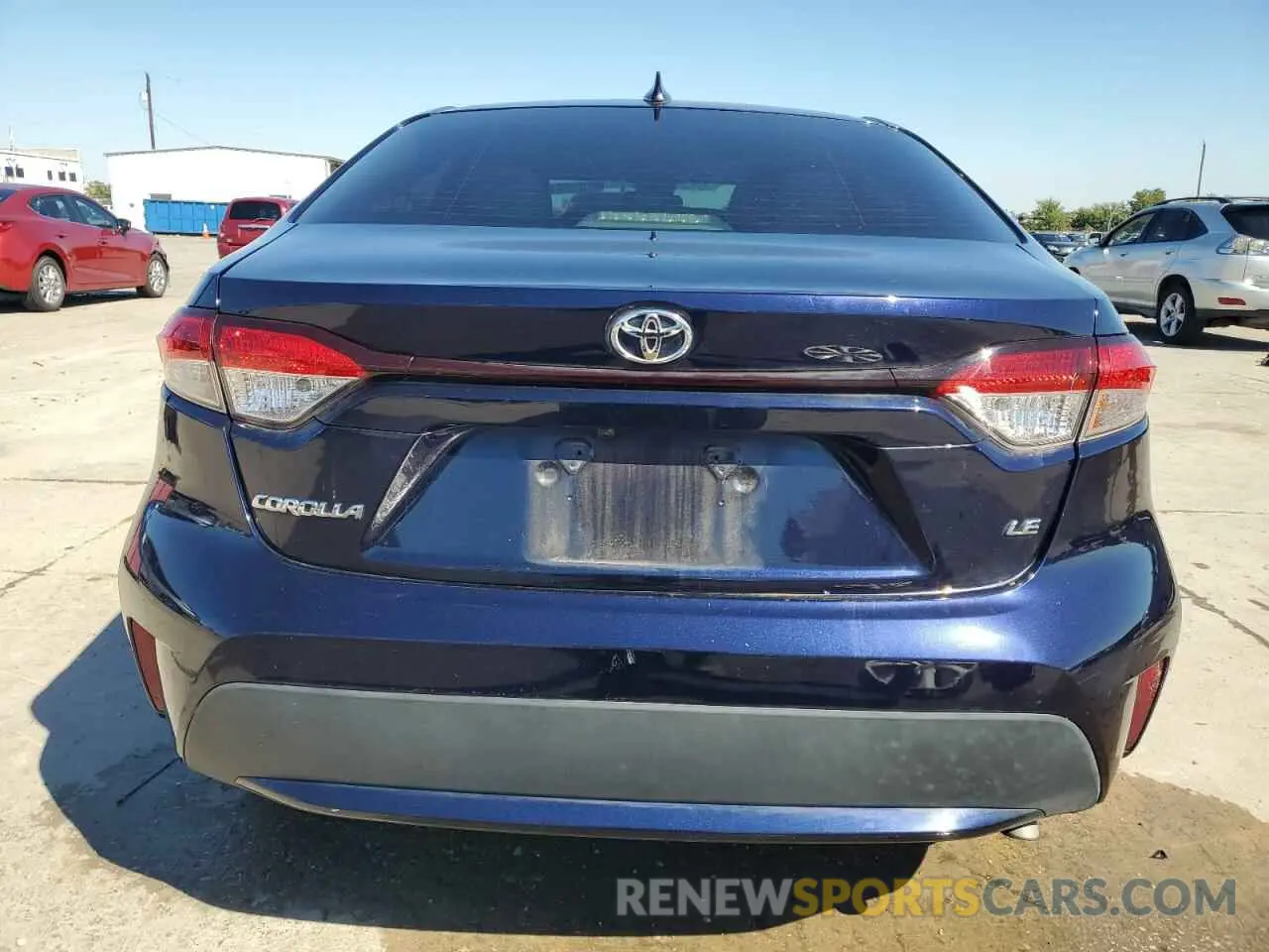 6 Photograph of a damaged car JTDEPMAE8MJ119983 TOYOTA COROLLA 2021