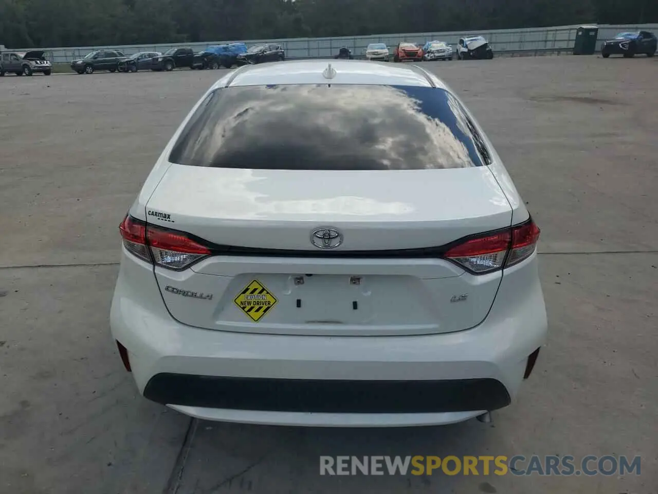 6 Photograph of a damaged car JTDEPMAE8MJ126416 TOYOTA COROLLA 2021