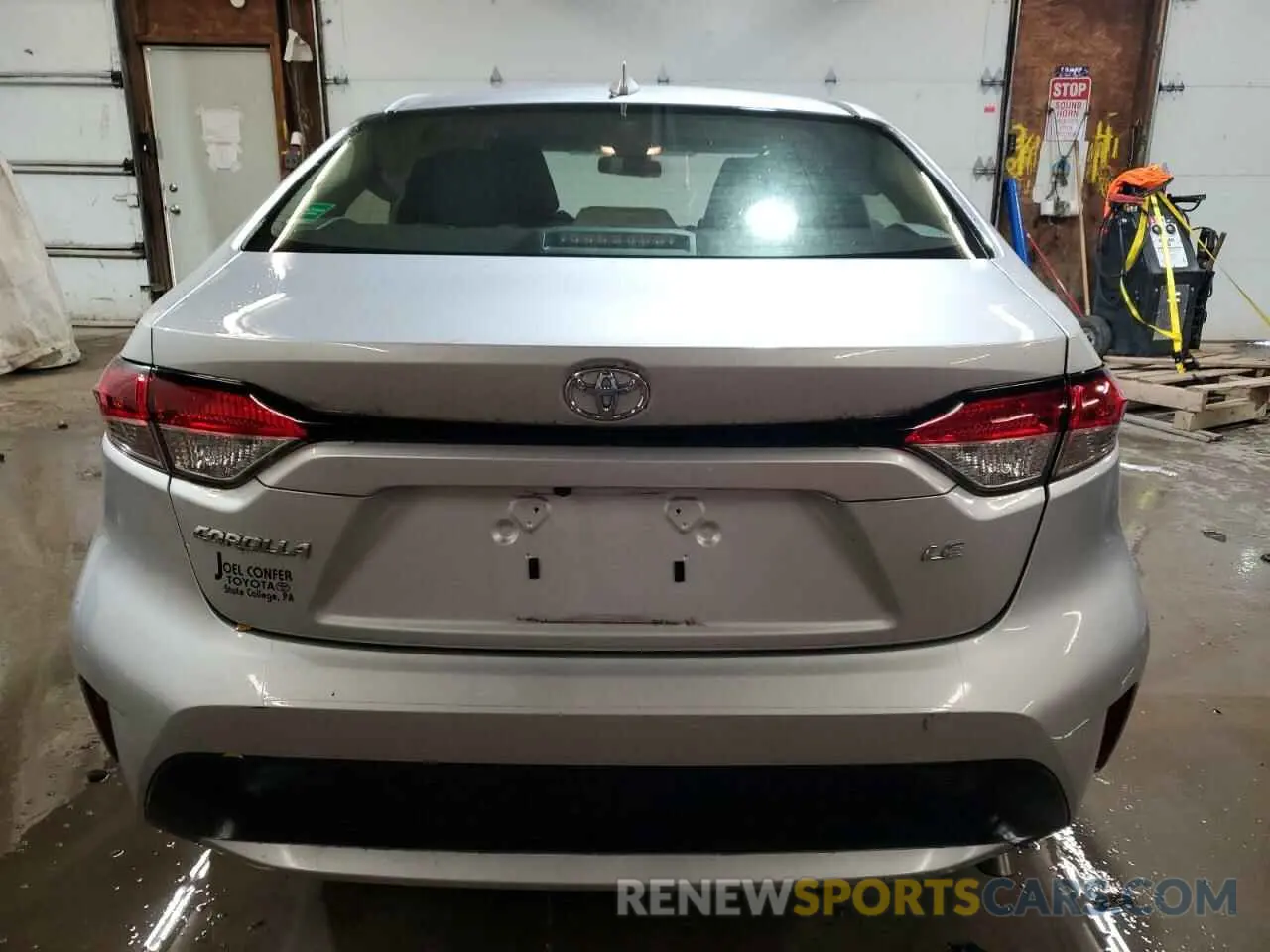 6 Photograph of a damaged car JTDEPMAE8MJ133415 TOYOTA COROLLA 2021