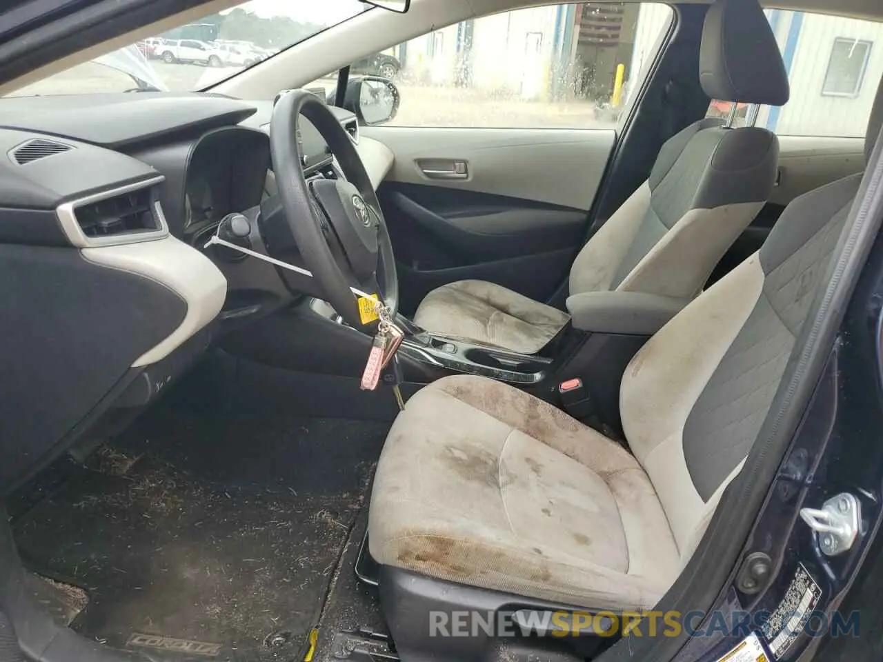 7 Photograph of a damaged car JTDEPMAE8MJ134399 TOYOTA COROLLA 2021