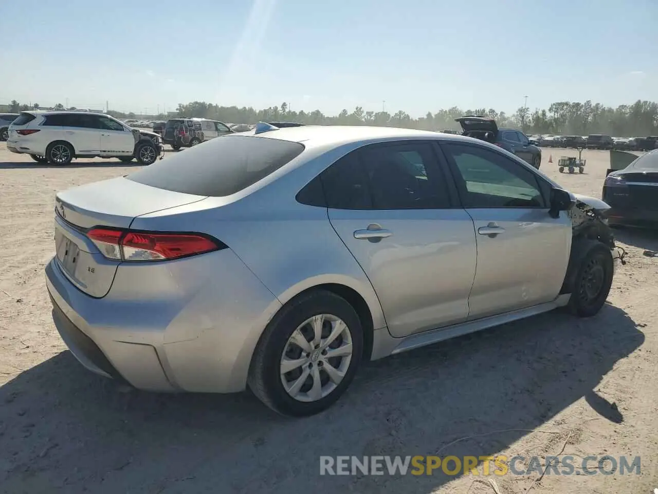 3 Photograph of a damaged car JTDEPMAE8MJ146259 TOYOTA COROLLA 2021