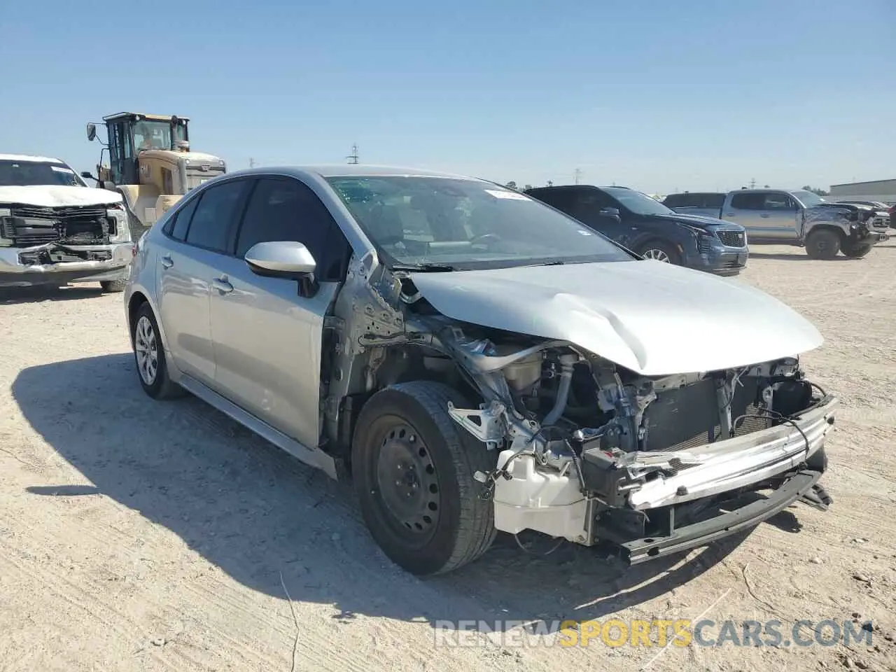 4 Photograph of a damaged car JTDEPMAE8MJ146259 TOYOTA COROLLA 2021