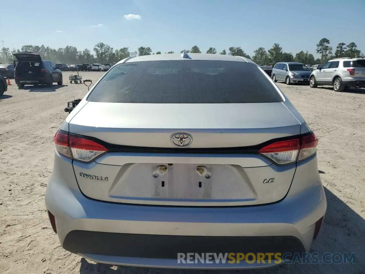 6 Photograph of a damaged car JTDEPMAE8MJ146259 TOYOTA COROLLA 2021