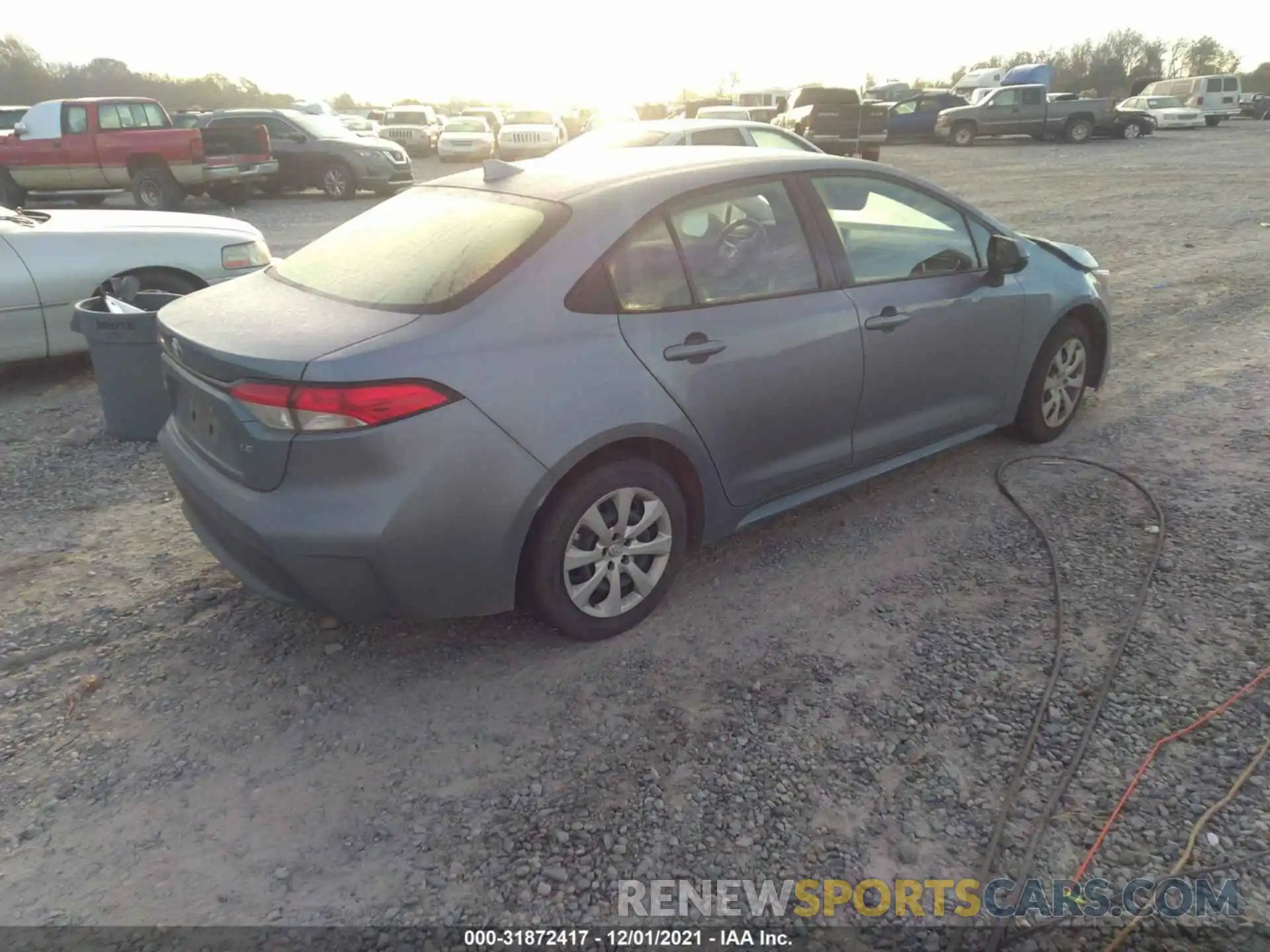 4 Photograph of a damaged car JTDEPMAE8MJ150229 TOYOTA COROLLA 2021