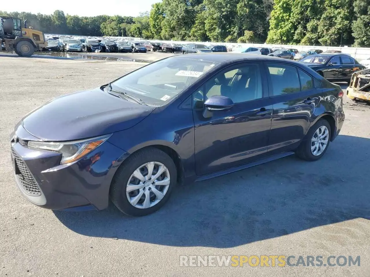1 Photograph of a damaged car JTDEPMAE8MJ151283 TOYOTA COROLLA 2021