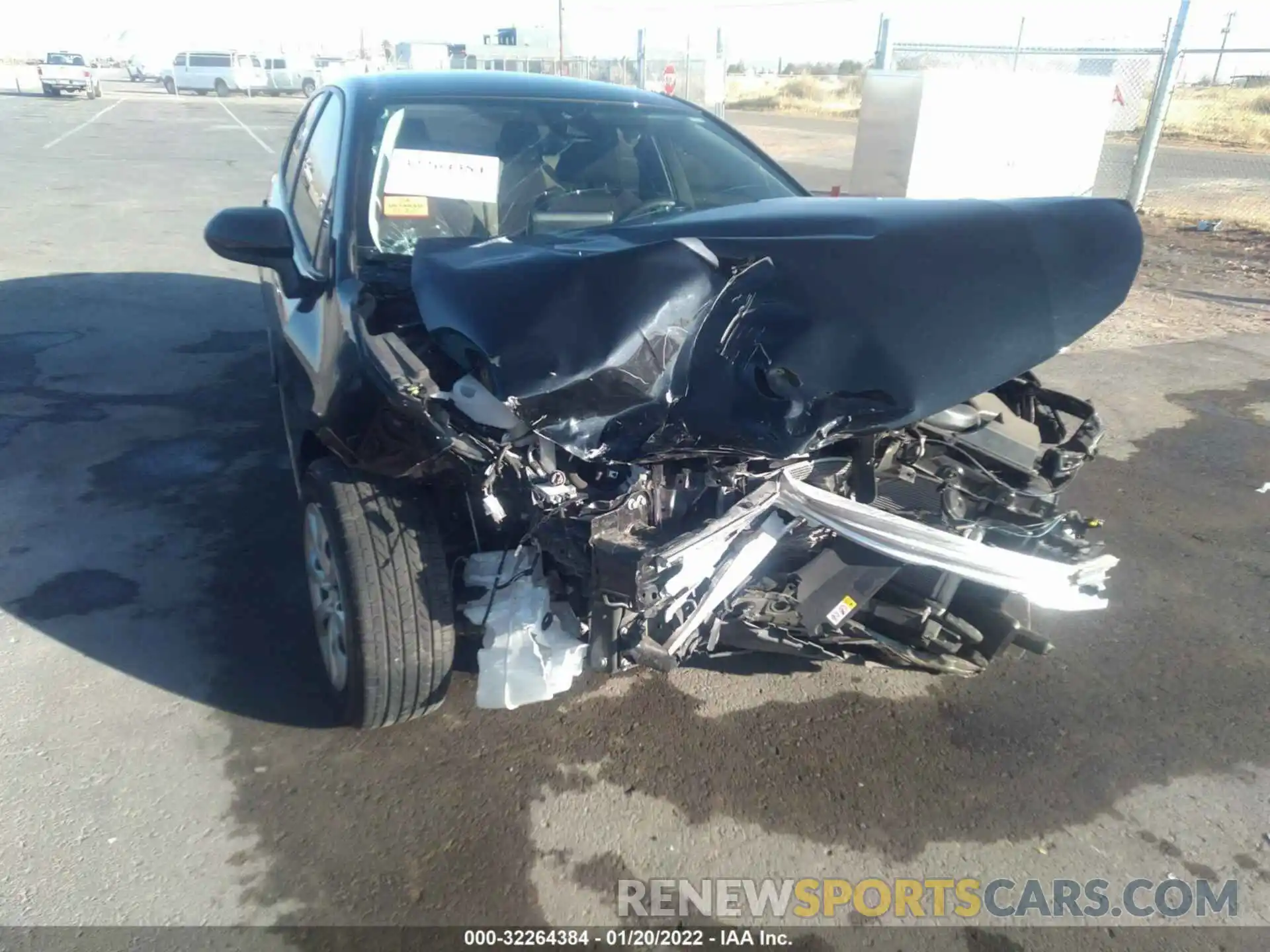 6 Photograph of a damaged car JTDEPMAE8MJ153132 TOYOTA COROLLA 2021