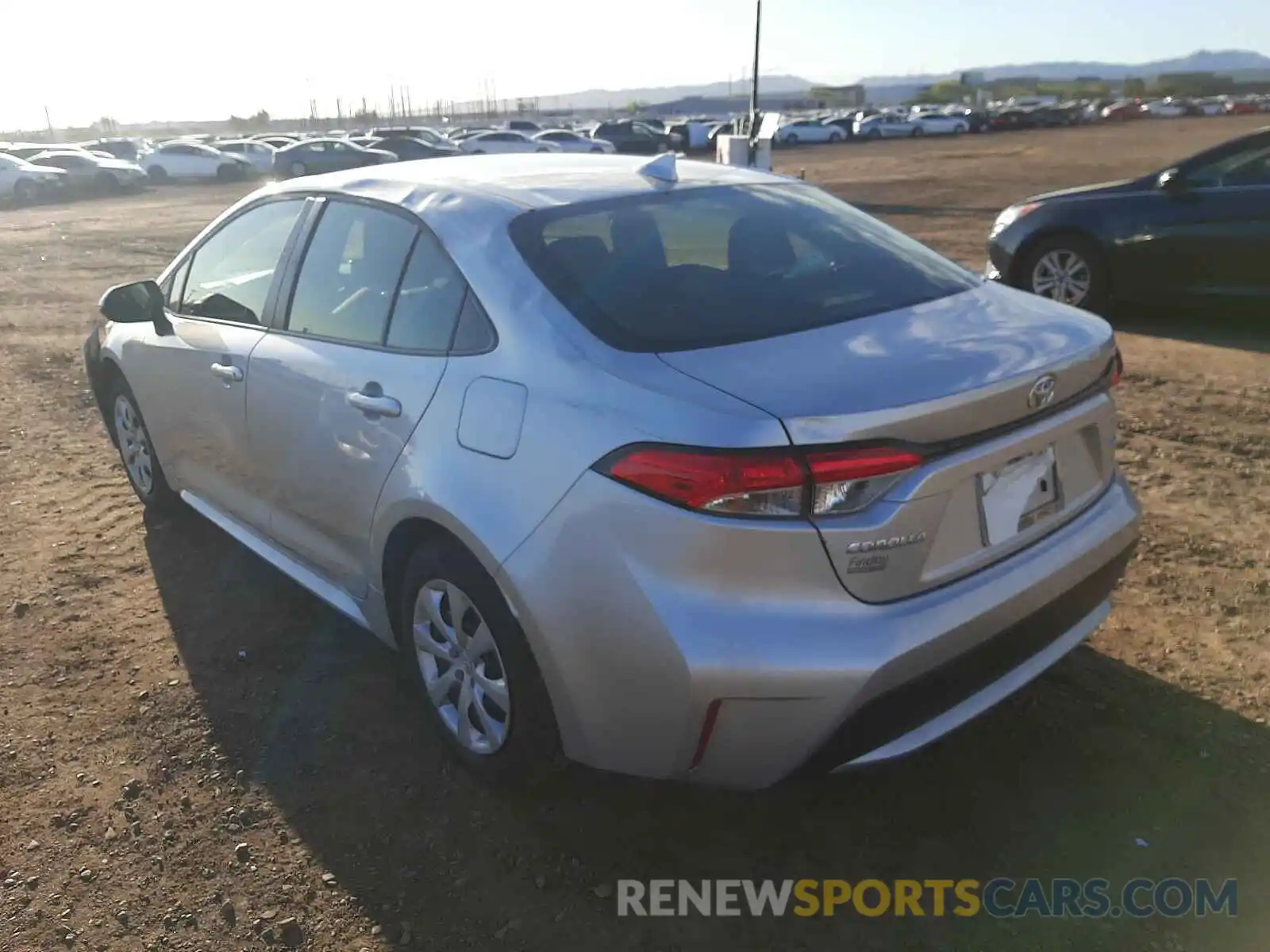 3 Photograph of a damaged car JTDEPMAE8MJ156239 TOYOTA COROLLA 2021