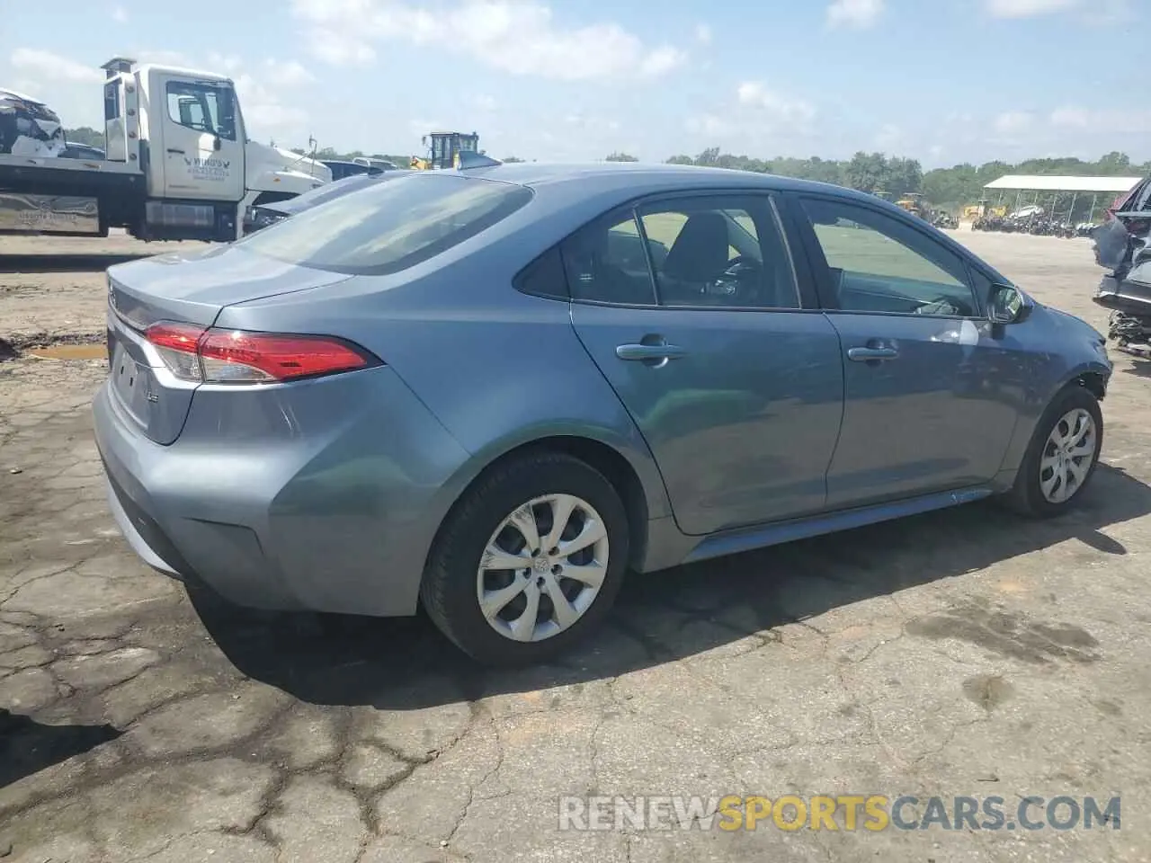 3 Photograph of a damaged car JTDEPMAE8MJ158444 TOYOTA COROLLA 2021