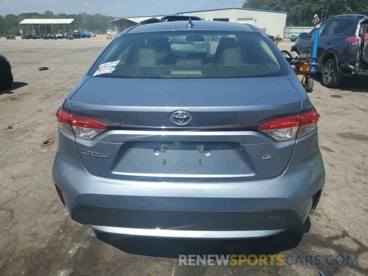6 Photograph of a damaged car JTDEPMAE8MJ158444 TOYOTA COROLLA 2021