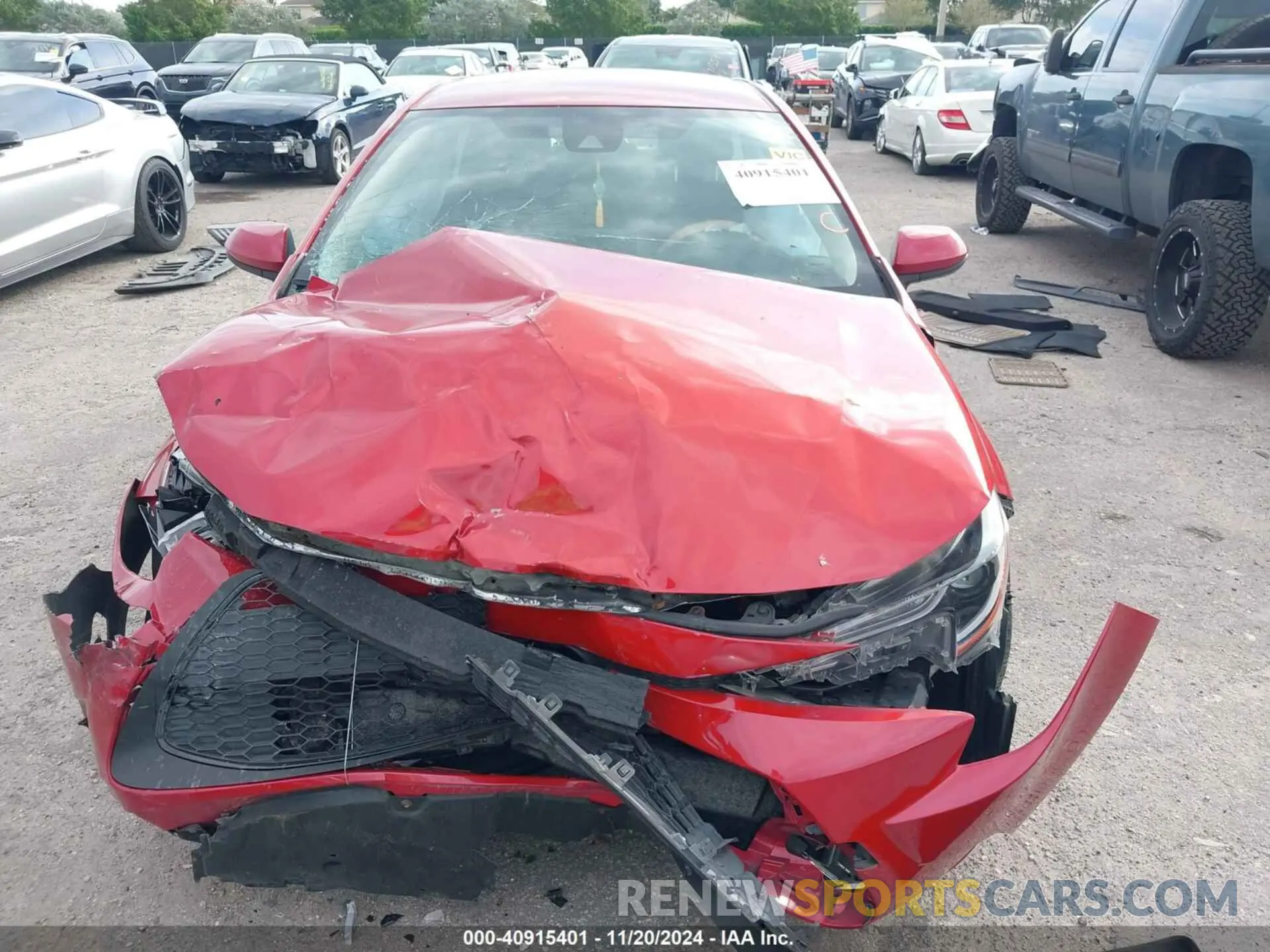6 Photograph of a damaged car JTDEPMAE8MJ162235 TOYOTA COROLLA 2021