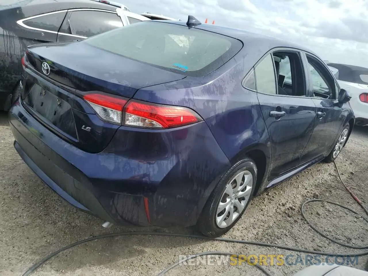 3 Photograph of a damaged car JTDEPMAE8MJ163353 TOYOTA COROLLA 2021