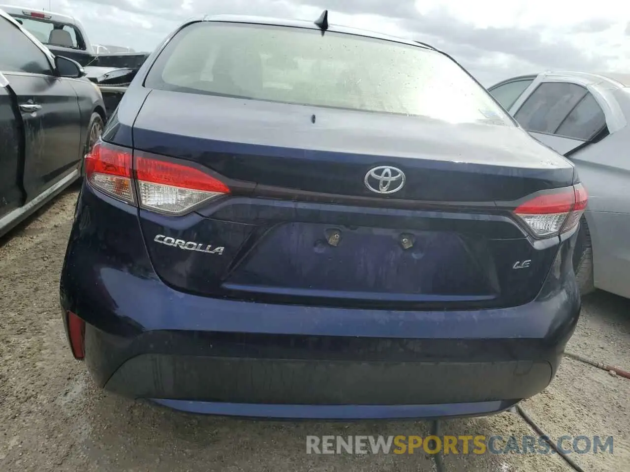 6 Photograph of a damaged car JTDEPMAE8MJ163353 TOYOTA COROLLA 2021