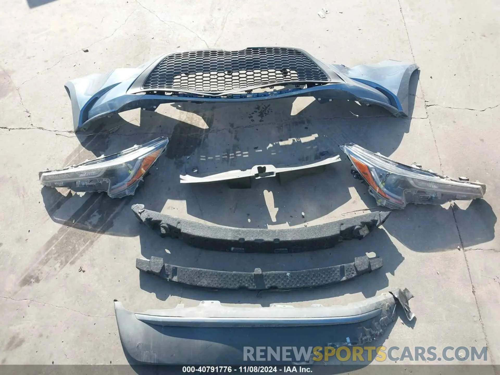 12 Photograph of a damaged car JTDEPMAE8MJ166480 TOYOTA COROLLA 2021