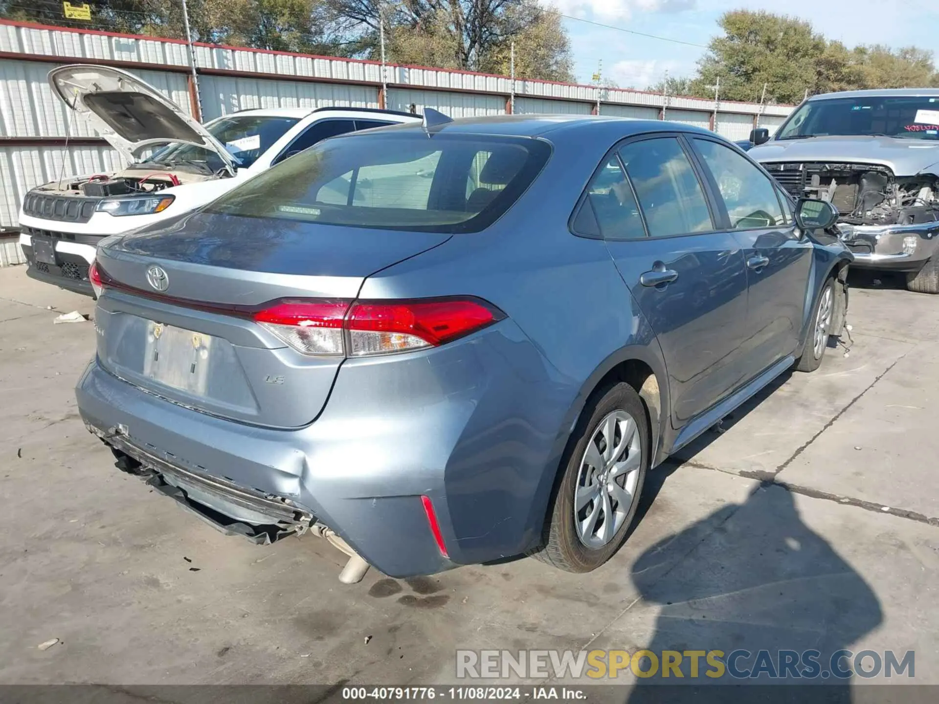 4 Photograph of a damaged car JTDEPMAE8MJ166480 TOYOTA COROLLA 2021