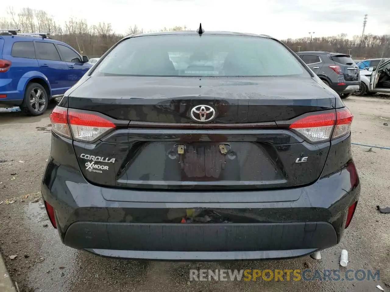 6 Photograph of a damaged car JTDEPMAE8MJ167385 TOYOTA COROLLA 2021