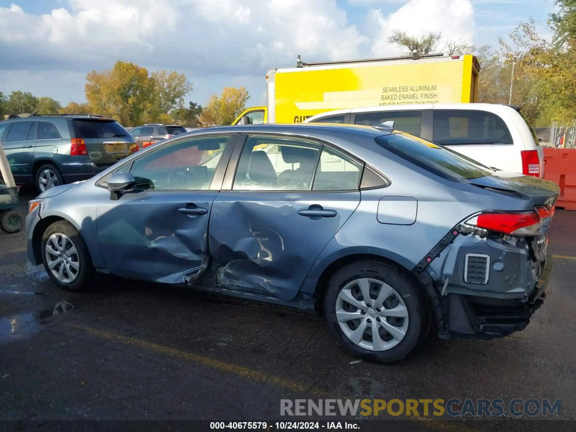 14 Photograph of a damaged car JTDEPMAE8MJ173753 TOYOTA COROLLA 2021