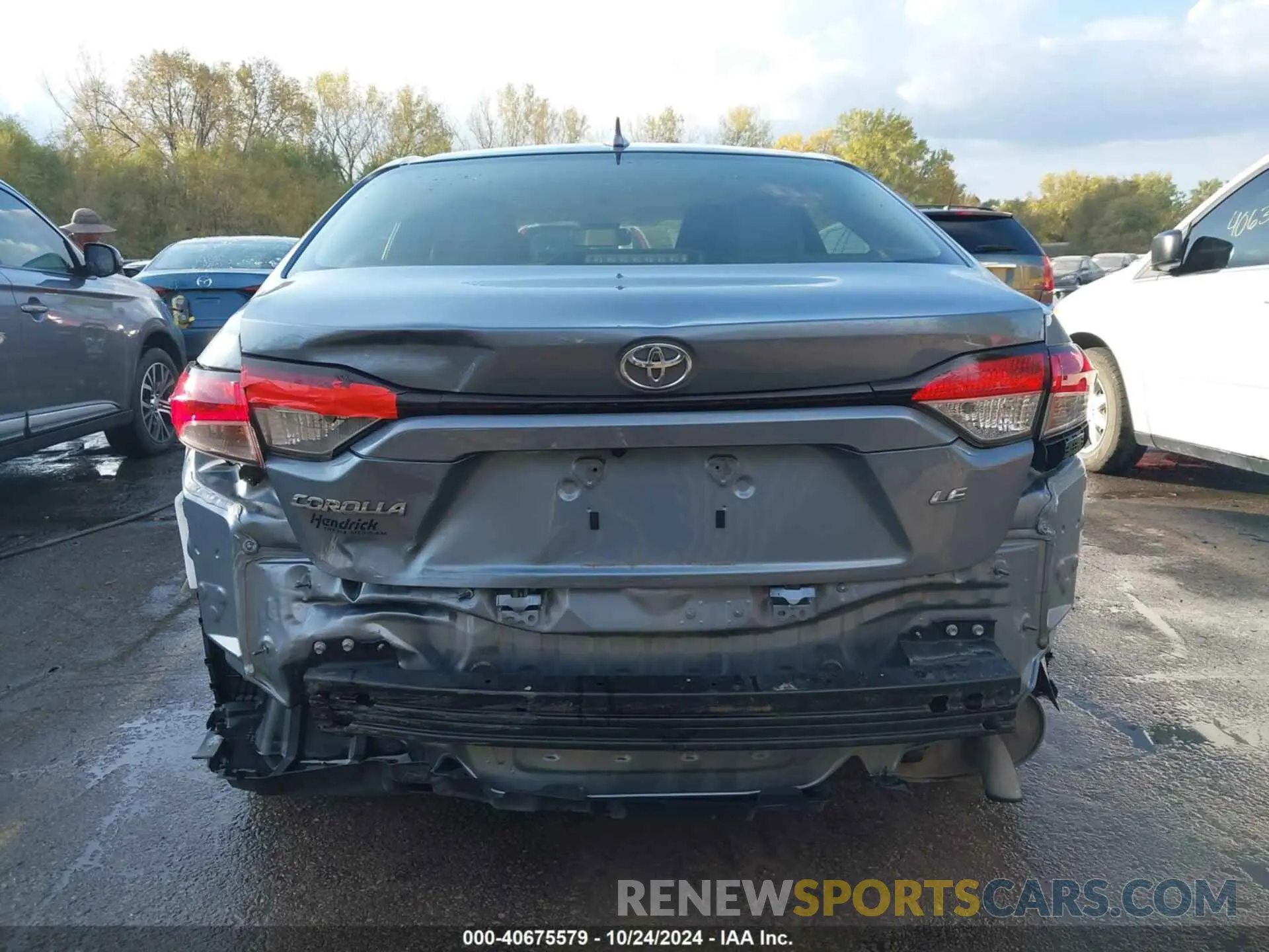 16 Photograph of a damaged car JTDEPMAE8MJ173753 TOYOTA COROLLA 2021