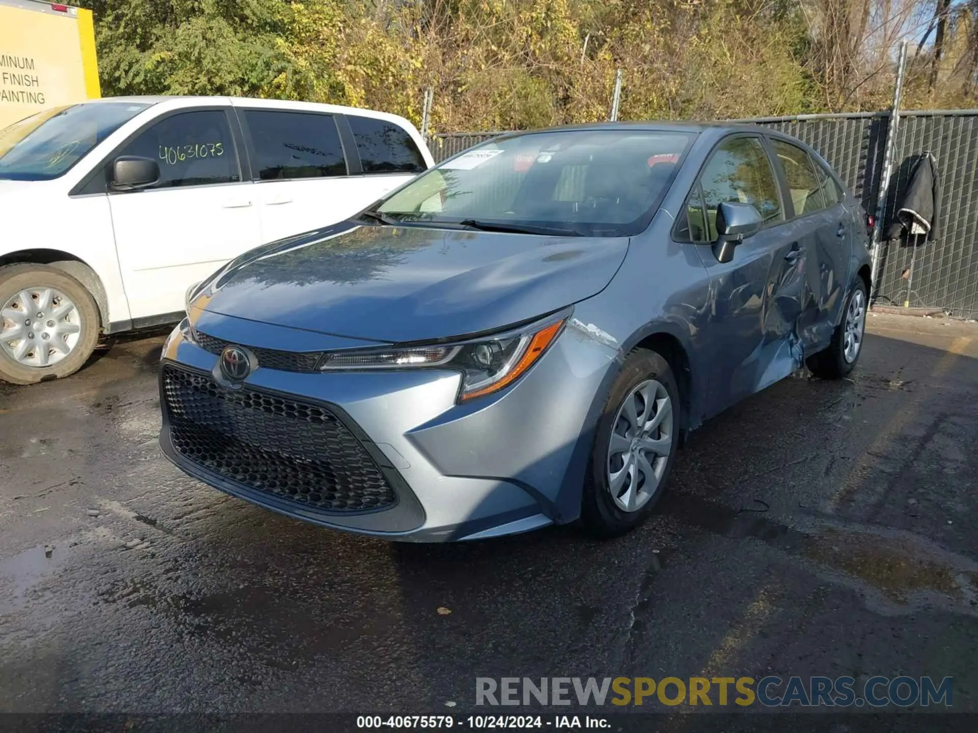 2 Photograph of a damaged car JTDEPMAE8MJ173753 TOYOTA COROLLA 2021