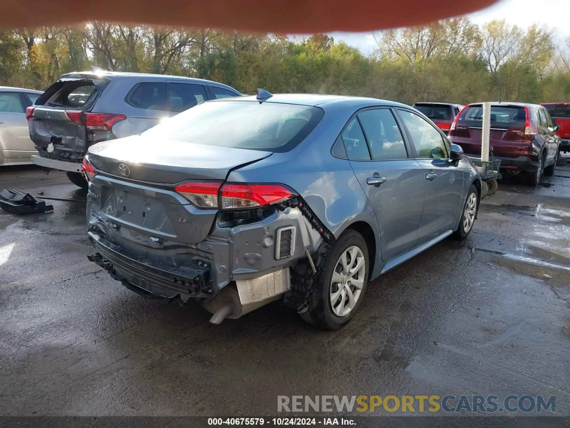 4 Photograph of a damaged car JTDEPMAE8MJ173753 TOYOTA COROLLA 2021