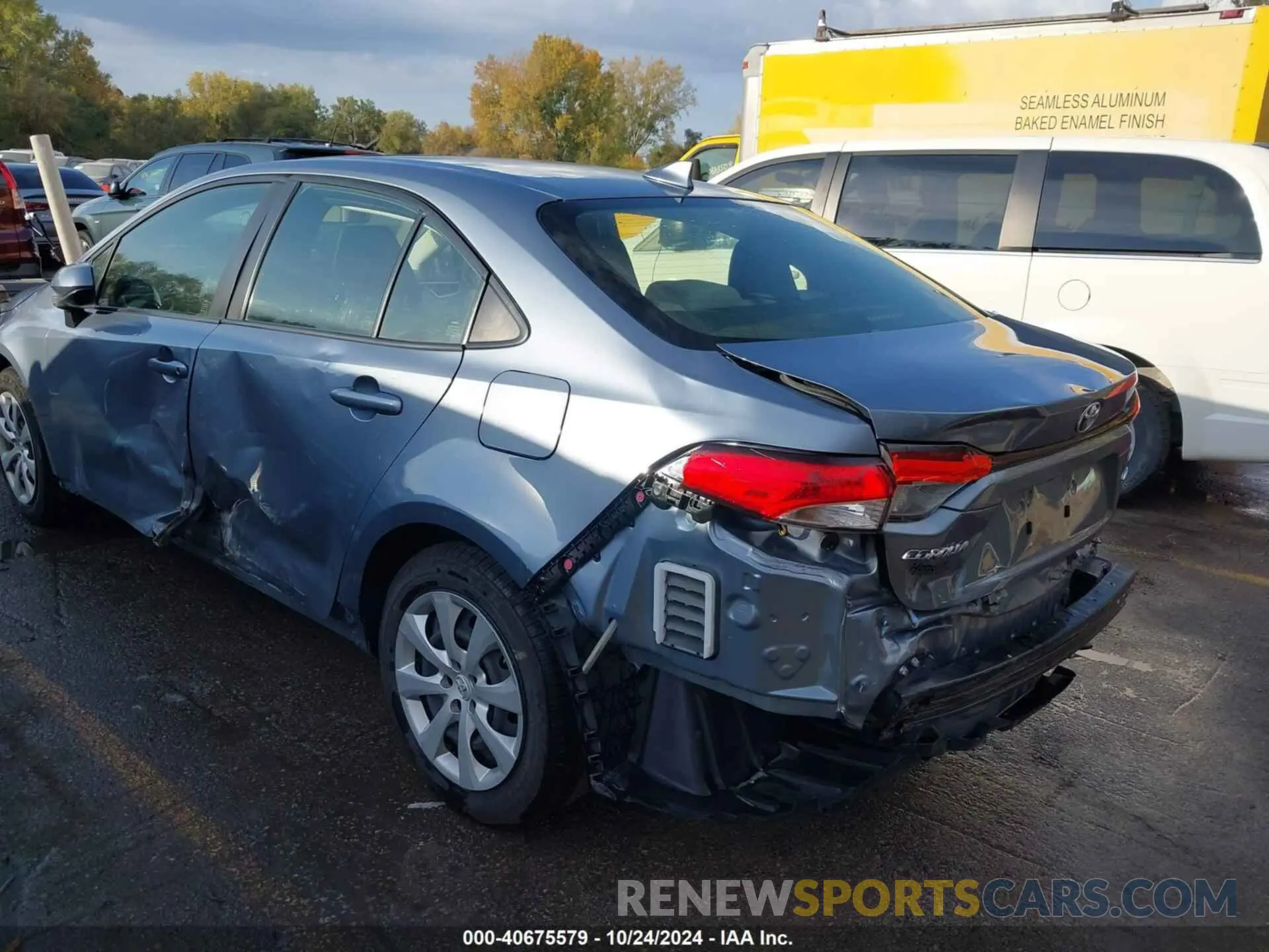 6 Photograph of a damaged car JTDEPMAE8MJ173753 TOYOTA COROLLA 2021