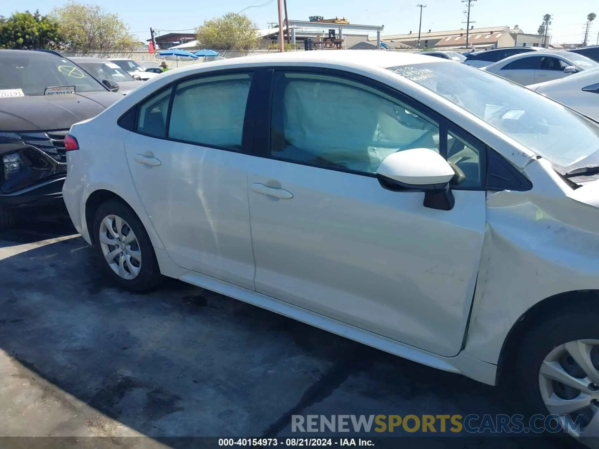 14 Photograph of a damaged car JTDEPMAE8MJ175230 TOYOTA COROLLA 2021