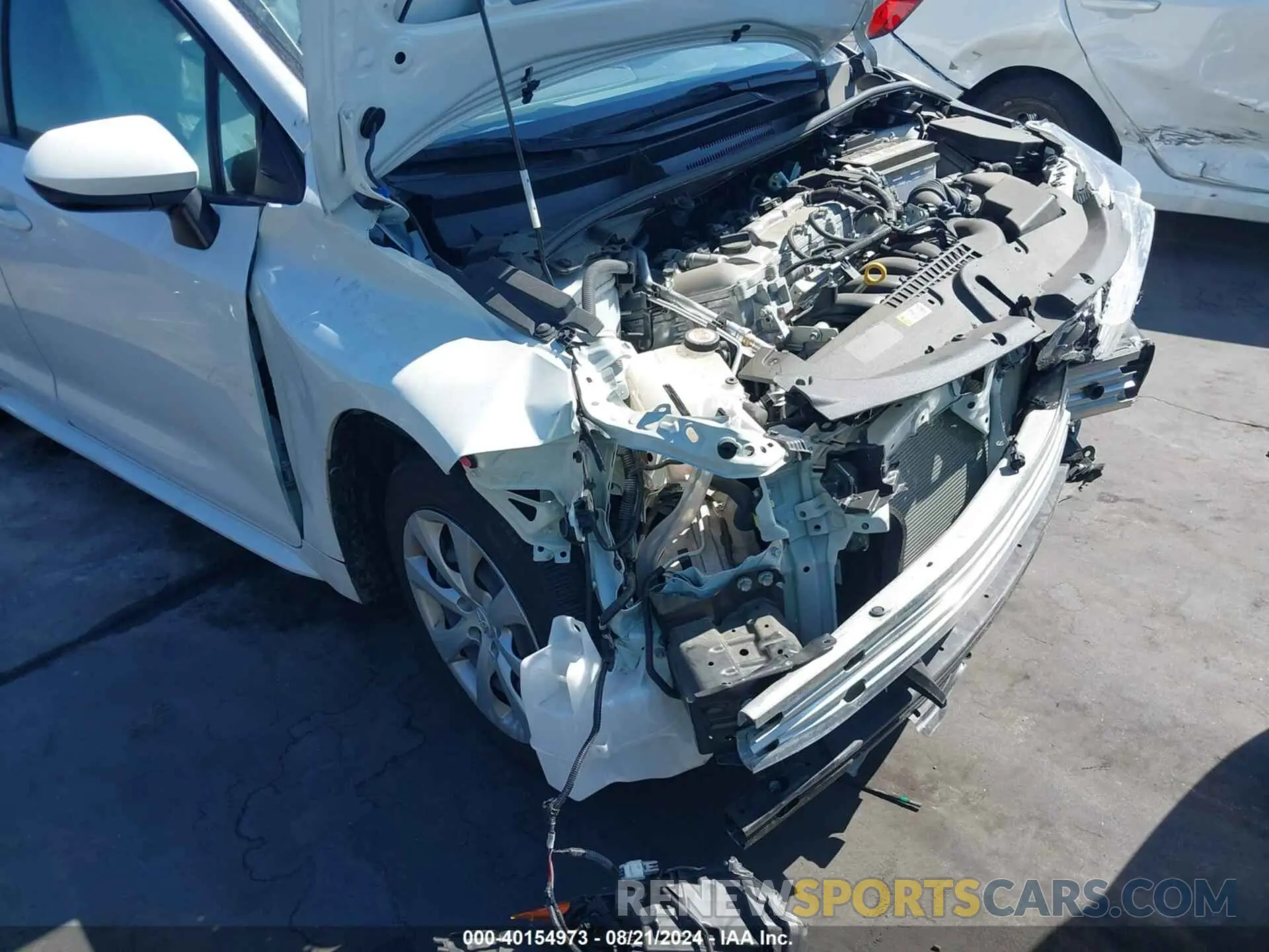 19 Photograph of a damaged car JTDEPMAE8MJ175230 TOYOTA COROLLA 2021