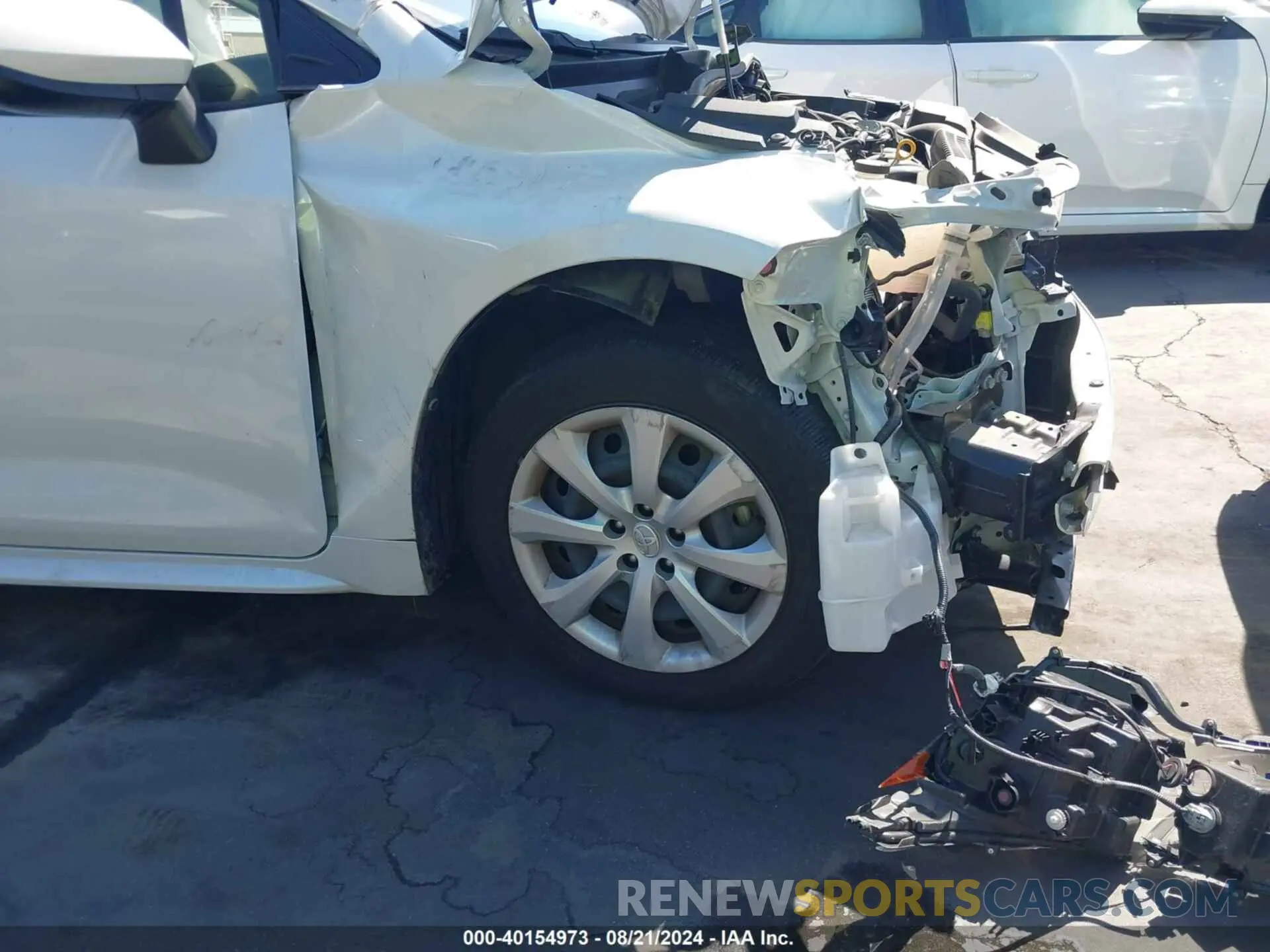 20 Photograph of a damaged car JTDEPMAE8MJ175230 TOYOTA COROLLA 2021