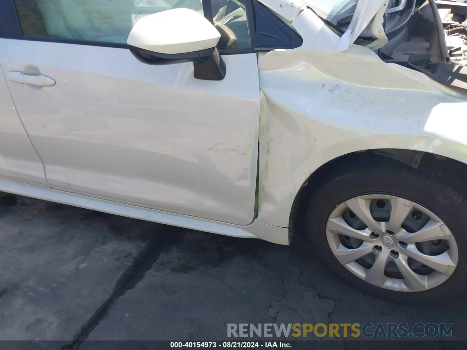 22 Photograph of a damaged car JTDEPMAE8MJ175230 TOYOTA COROLLA 2021