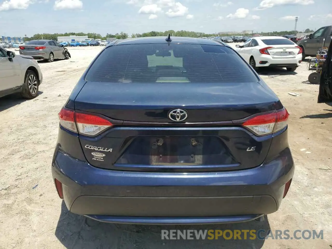 6 Photograph of a damaged car JTDEPMAE8MJ177950 TOYOTA COROLLA 2021