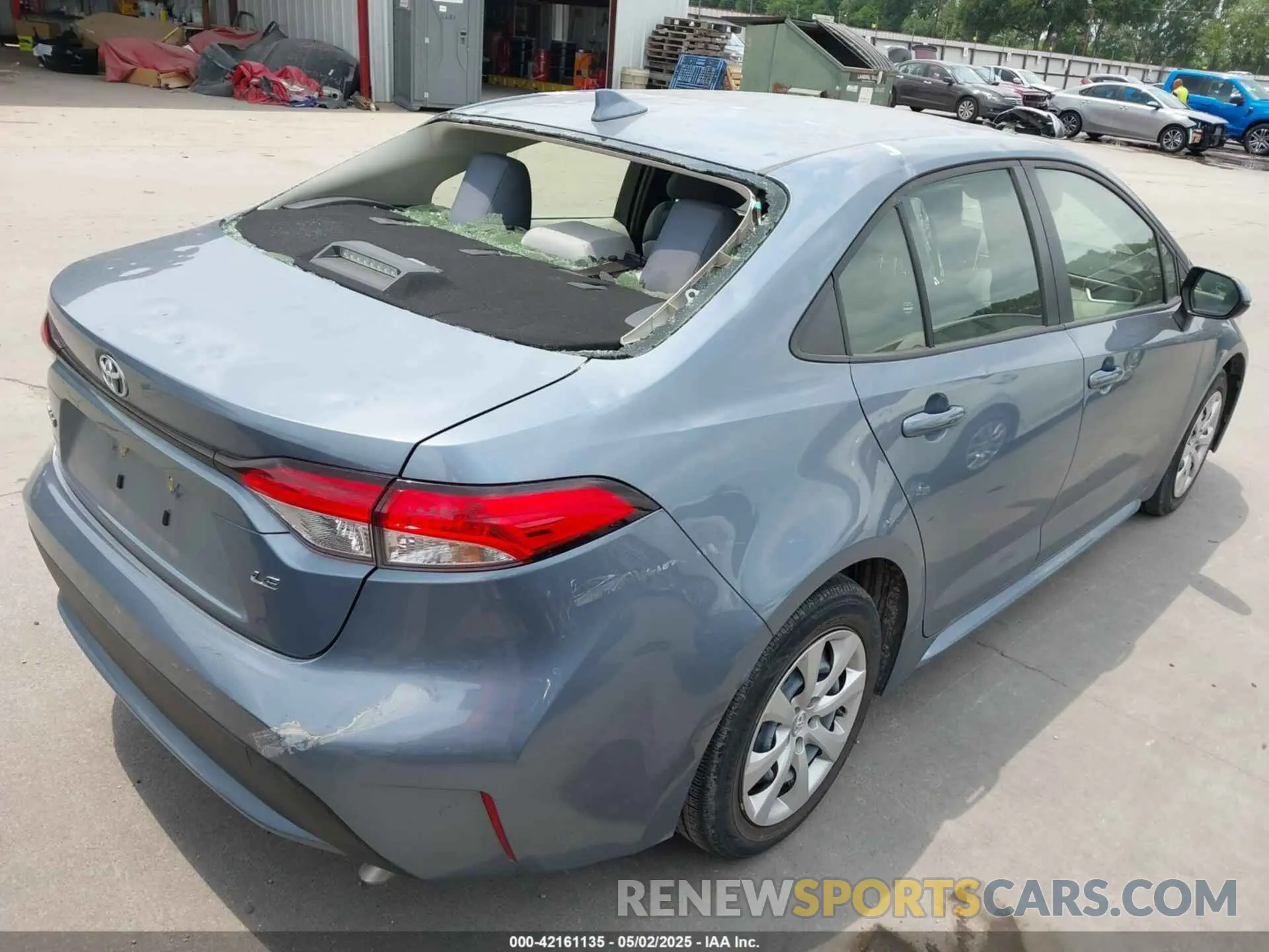 4 Photograph of a damaged car JTDEPMAE8MJ181321 TOYOTA COROLLA 2021