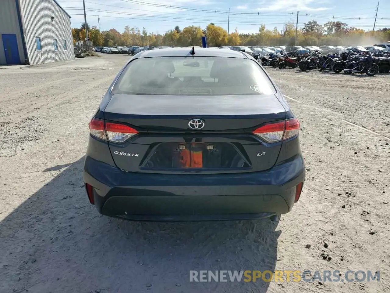 6 Photograph of a damaged car JTDEPMAE8MJ188236 TOYOTA COROLLA 2021
