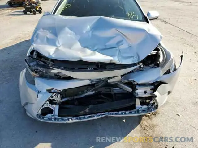 9 Photograph of a damaged car JTDEPMAE9MJ122312 TOYOTA COROLLA 2021