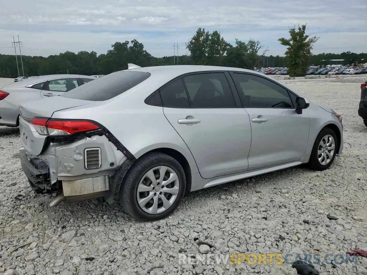 3 Photograph of a damaged car JTDEPMAE9MJ123282 TOYOTA COROLLA 2021
