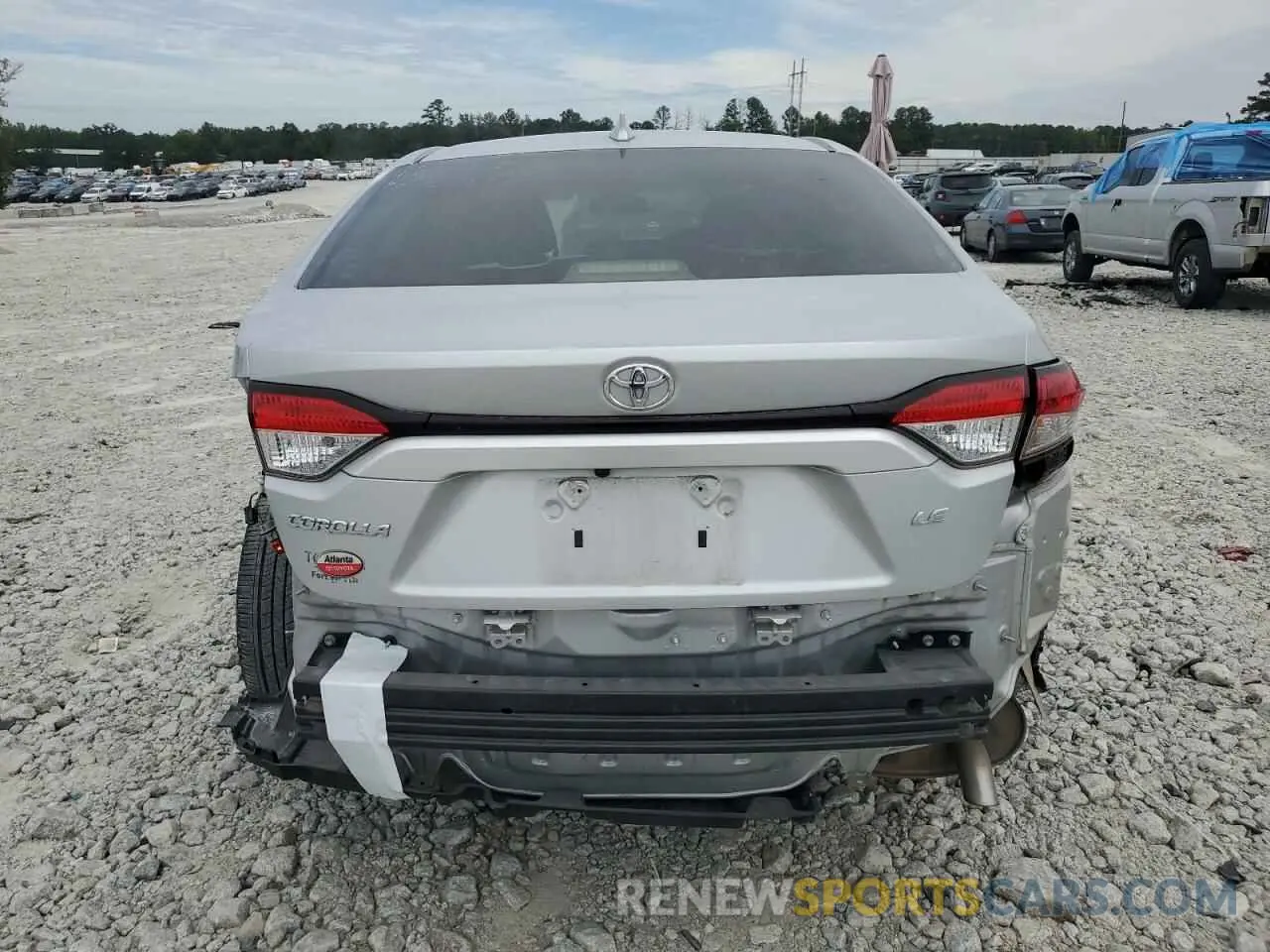 6 Photograph of a damaged car JTDEPMAE9MJ123282 TOYOTA COROLLA 2021
