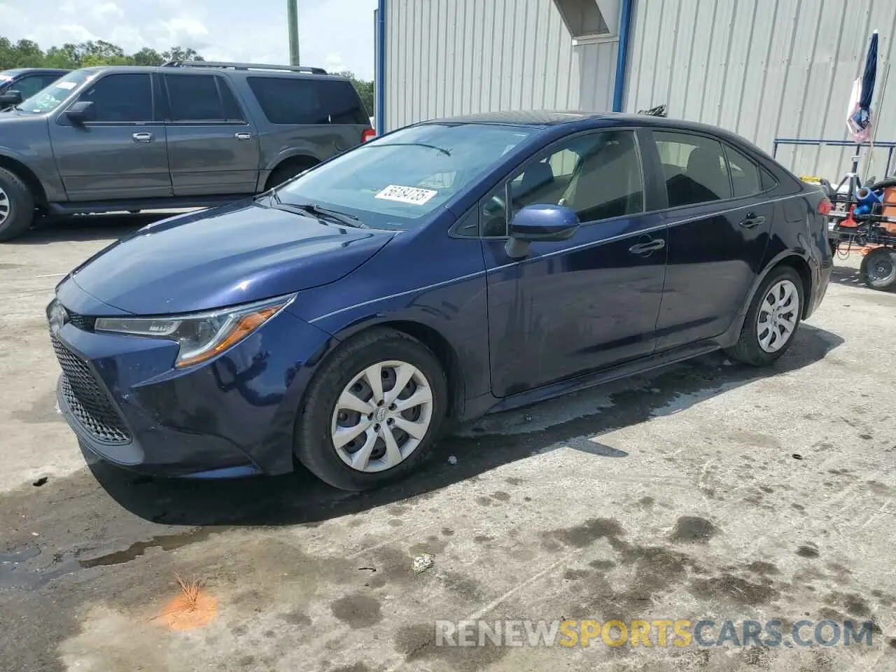 1 Photograph of a damaged car JTDEPMAE9MJ124402 TOYOTA COROLLA 2021