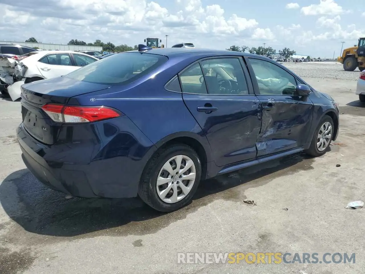 3 Photograph of a damaged car JTDEPMAE9MJ124402 TOYOTA COROLLA 2021