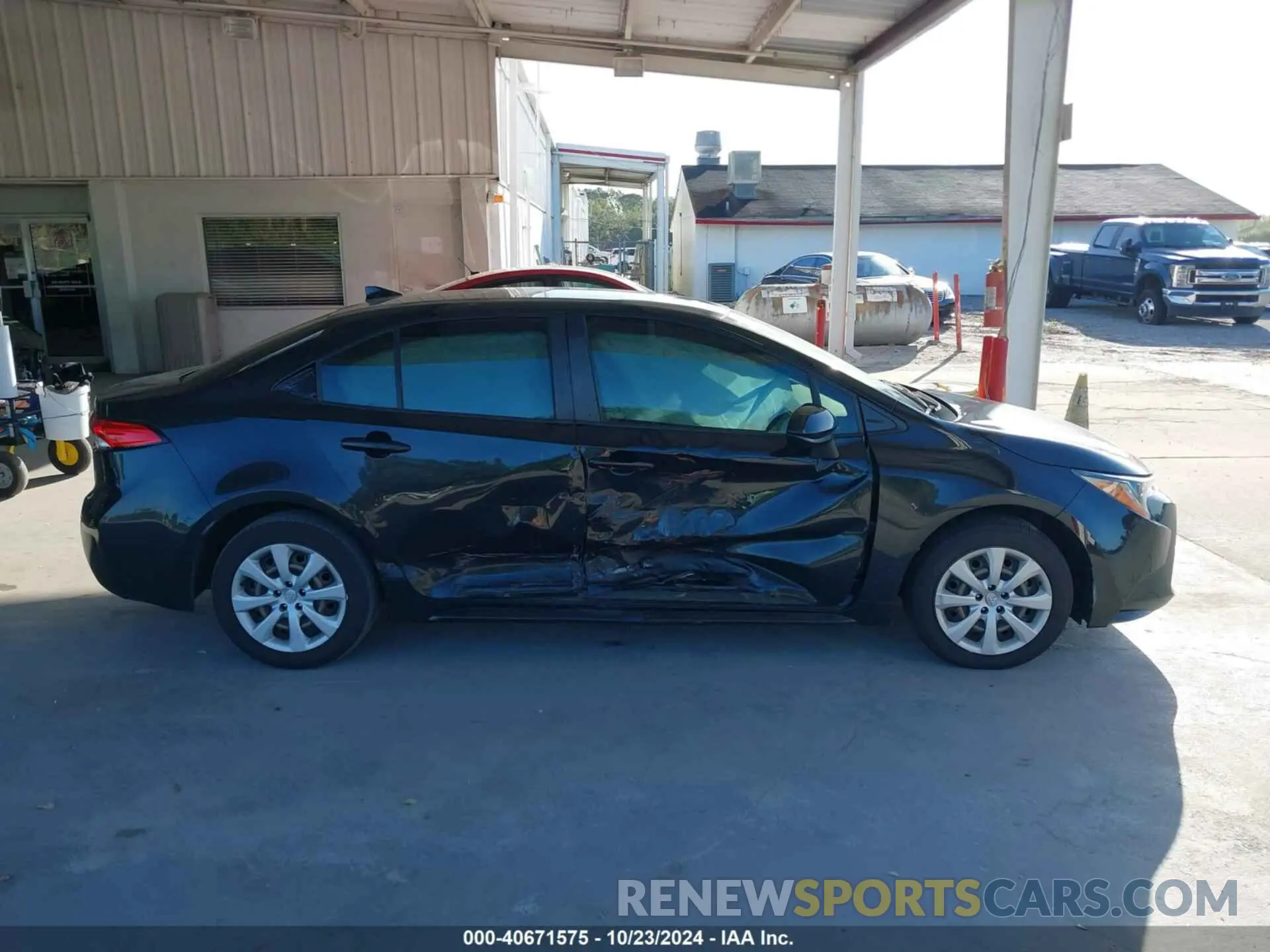 13 Photograph of a damaged car JTDEPMAE9MJ124576 TOYOTA COROLLA 2021