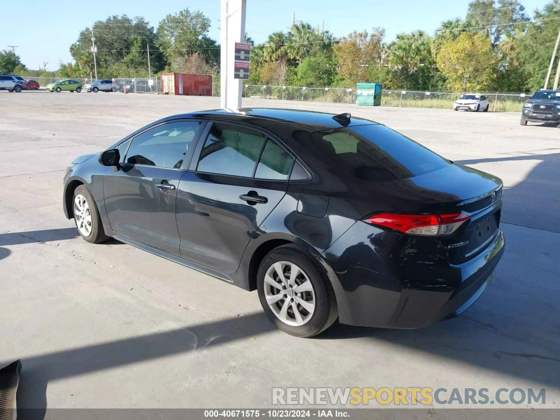 3 Photograph of a damaged car JTDEPMAE9MJ124576 TOYOTA COROLLA 2021